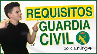 REQUISITOS para OPOSITAR a GUARDIA CIVIL 🧐🟢 [upl. by Ainigriv]