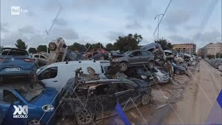 Alluvione di Valencia 20 giorni dopo  XXI Secolo 18112024 [upl. by Hgieleak]