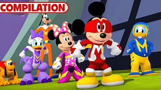 Mickey Mouse Funhouse Best Moments 😊  90 Minute Compilation  Season 2  disneyjr [upl. by Eiral]