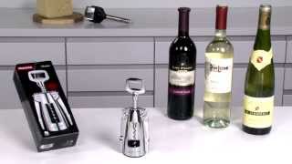 Wine bottlemetal cap opener TESCOMA PRESIDENT [upl. by Maffei481]