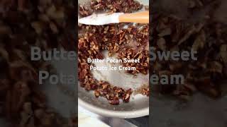 Butter Pecan Sweet Potato Ice Cream [upl. by Grae]