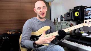 Using Pentatonic Scales 2  Bass Lesson with Scott Devine L51 [upl. by Jennifer716]