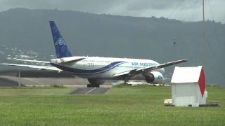 Aéroport Roland Garrosdécollage Boeing 7772Q8ER Air AustralFMEERUN [upl. by Ylac]