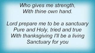 Jaci Velasquez  Sanctuary Lyrics [upl. by Alliber]