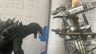 GMK GODZILLA VS RPO MECHAGODZILLA [upl. by Alan993]