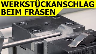 Werkstückanschlag beim Fräsen [upl. by Charline]