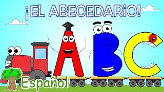 El abecedario 3  El tren del abecedario  Rima Infantil [upl. by Nalra]