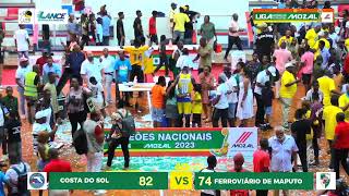 LIGA MOÃ‡AMBICANA DE BASQUETEBOL 2024 FINALÃSSIMA jogo 5 do playoff Ã melhor de 5 CFVM 22 CDSOL [upl. by Rifkin]