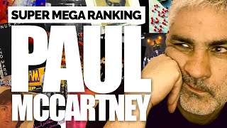 Paul McCartney Mega Ranking DISCOGRAFIA COMPLETA Seba Ruffo [upl. by Snilloc]