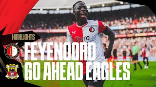 Another win  Highlights Feyenoord  Go Ahead Eagles  Eredivisie 20232024 [upl. by Divd]