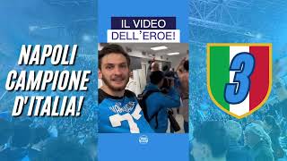 ERA RIUSCITO AD INTRUFOLARSI NELLO SPOGLIATOIO DEL NAPOLI SPUNTA IL VIDEO INTEGRALE DI QUESTO EROE [upl. by Zeb]