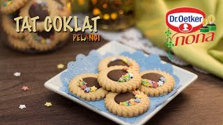 Tat Coklat Pelangi Mini Chocolate Tarts [upl. by Ebocaj529]