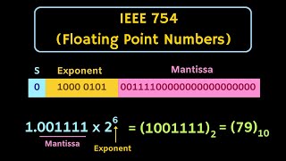 Floating Point Numbers IEEE 754 Standard  Single Precision and Double Precision Format [upl. by Adriel948]