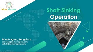 Shaft SinkingSinking method amp procedureShaft collarOperations of shaft sinkingPart3 [upl. by Nojad]