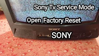 How To Open Sony Tv Service Mode SoftwereFactory ResetUrduHindi [upl. by Lily874]