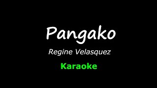 Pangako  karaoke [upl. by Ahseal824]