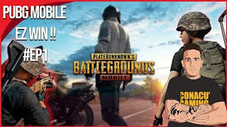 PUBG Mobile  SOLO vs SQUAD 1vs4 Ez WIN  ep1 [upl. by Styles]