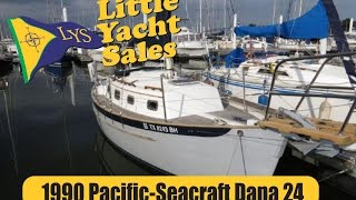 SOLD Pacific Seacraft Dana 24 Sailboat for sale at Little Yacht Sale Kemah Texas [upl. by Sean]