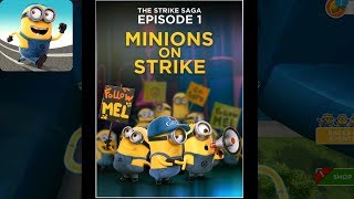 Despicable Me Minion Rush  New Update  MINIONS ON STRIKE  THE STRIKE SAGA EPISODE 1 [upl. by Ohara]