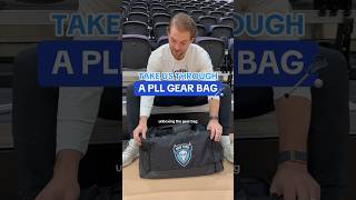 What’s INSIDE a PLL player’s gear bag 👀🎒 gearhaul lacrosse lax haul unboxing sports gear [upl. by Ardnahc198]