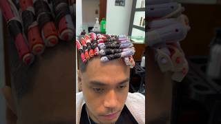 How to get straight to curly hair permMedium Perm for men… [upl. by Alden]