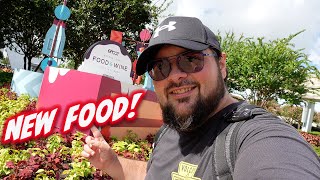 EPCOT FOOD amp WINE Festival 2024 Opening Day Festival Food amp Drinks NEW MERCH [upl. by Ora]