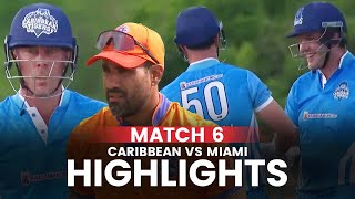 Full Highlights  Caribbean Tigers vs Miami Lions  Match 6  MAX60 Caribbean League 2024  M7A1A [upl. by Ceciley]