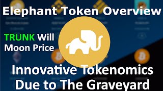 Elephant Token Overview  Innovative Burn Address Concept  Price Appreciation from TRUNK [upl. by Araik]