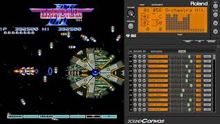 Gradius III SNESSFC  Boss on Parade 5 Covered Core  Sound Canvas VA [upl. by Latsyrhk]