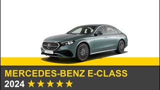 Euro NCAP Crash amp Safety Tests of MercedesBenz EClass 2024 [upl. by Ahseikan]