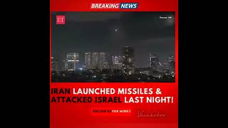 IRAN attacked ISRAEL😳🤯over 200 ballistic missiles were fired 🔥 [upl. by Weitzman]