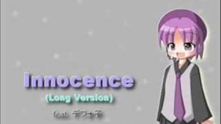 Defoko quotInnocencequot Cover of Hatsune Miku English subtitles デフォ子 [upl. by Enoed184]