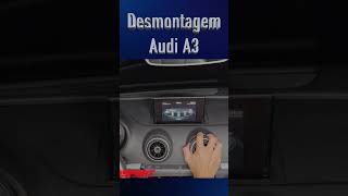 Desmontando as saídas de ar condicionado Audi A3 S3 RS3 8V [upl. by Tiram]