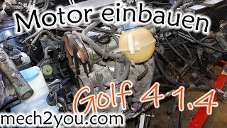 🛠️ Motor wechseln beim VW Golf 4 nach Motorschaden  Teil 5 Zylinderkopfdichtung wechseln [upl. by Ayat]