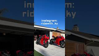 Panigale V4 vs Panigale V2 Exhaust Sound Off Idle Revs [upl. by Strander]