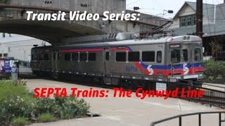 TVSSEPTA Trains The Cynwyd Line [upl. by Seigler]