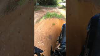 Motocross track in backyard [upl. by Eeramit359]