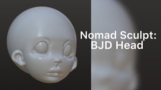 Nomad Sculpt BJD Head Parts [upl. by Trella882]