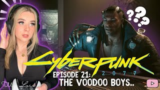 PLACIDE FaceToFace With VOODOO BOYS  Cyberpunk 2077  PART 21 [upl. by Adamik]