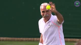 MUST WATCH Mansour Bahrami wins first singles match at Wimbledon  Wimbledon 2023 [upl. by Ursuline]