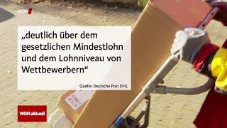 TV Doku DHL Paketfahrer  Zu wenig Lohn für zu viel Arbeit [upl. by Calvert]