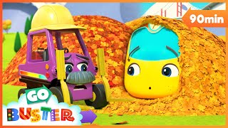 Hide and Seek to Clean Up🍃！  Go Buster  Bus Cartoons amp Kids Stories [upl. by Conard]