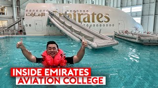 Behind the Scenes  How Emirates Train Their New Cabin Crew [upl. by Einnahpets]