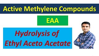 Hydrolysis of Ethyl Aceto Acetate EAA  Dr Bharat Baria [upl. by Eidoow]