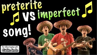 Preterite Vs Imperfect Song Cielito Lindo [upl. by Elletse]