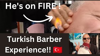 NORTHERN CYPRUS Hilarious Turkish Barber Experience 😂 [upl. by Hairacaz]