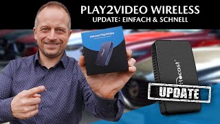 Anleitung Firmware UPDATE für OTTOCAST Play2Video  Android Auto amp Apple Carplay Wireless Adapter [upl. by Kilah54]