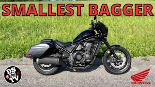 2023 Honda Rebel 1100T Full Test and Review  The Smallest Bagger [upl. by Belvia]