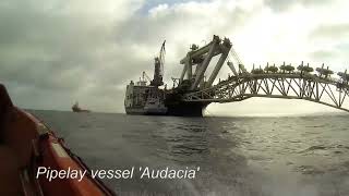 Audacia pipelay process for the Laggan project [upl. by Terrab740]