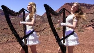 SCORPIONS  Send Me An Angel Harp Twins ELECTRIC HARP ROCK [upl. by Yentiw]